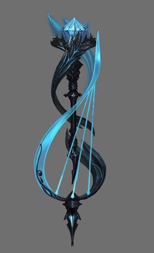 A Harp of Blue Violin Design, Instruments Art, Magic Items, Fantasy Props, Magic Design, Anime Accessories, D&d Dungeons And Dragons, Game Character Design, Game Inspiration