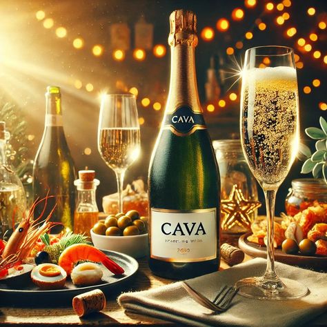 Bubbles with a Spanish Twist: Why Cava Should Be Your Next Toast Sweetness Level, Light Salad, Student Resources, Online Study, Types Of Wine, Food Pairings, Seafood Dishes, Sparkling Wine, Green Apple