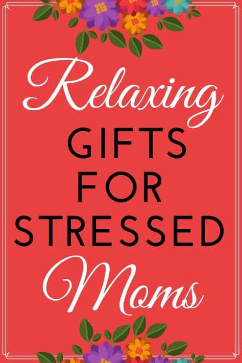 Relaxing Gifts for Stressed Moms - Pamper the stressed-out mom with a soothing gift of relaxation! Check out 25+ pampering gift ideas Mom will love! Relaxing Ideas For Moms, Relaxing Gifts For Women, Pampering Gift Basket Ideas, Pamper Gift Ideas, Relaxation Gift Basket, Gift Ideas Mom, Esthetician Marketing, Book Baskets, Tired Mom