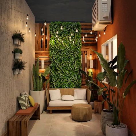 Small Patio Design, Balcony Ideas Indian, Balcony Design Ideas, Led Decoration, Modern Living Room Interior, Small Balcony Design, Balcony Ideas Apartment Indian, Small Balcony Decor, Small Outdoor Spaces