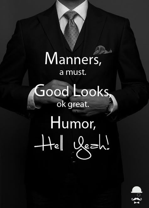 Is that too much to ask? ... Gentlemen, trust me on this. It is NOT all about looks. .... & if it IS, then RUN FOR YOUR LIFE cause you REALLY don't want or need her! #justsayin Makeup Zombie, Gentlemens Guide, What I Like About You, Gentleman Rules, A Man In A Suit, Gentlemans Guide, Man In A Suit, Gentleman Quotes, App Instagram