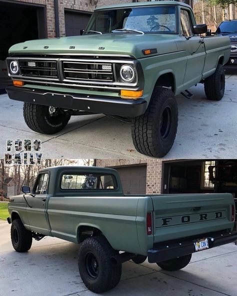 Custom Interior Truck, Ford 4x4 Trucks, Ford Highboy 4x4, Old Ford Trucks F100, Dentside Ford, 240z Datsun, Impala Chevrolet, F100 Truck, Best Pickup Truck