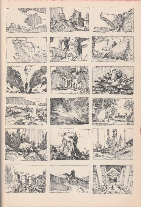 ArtStation - Sketchbook Dump, Ken Darmadi Sketchbook Art Journal Sketches, Thumbnail Drawings, Storyboard Comic, Sketchbook Dump, Shot Composition, Environment Drawing, Art Journal Sketches, Ink Drawing Techniques, Journal Sketches