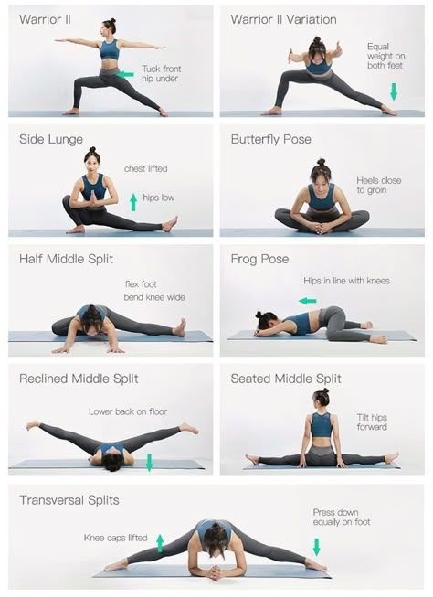 Flexibility Splits, Splits Yoga, Crow Yoga, Fitness Poses, Seated Yoga, Toddler Yoga, Split Yoga, Wall Yoga, Yoga Poses For Two