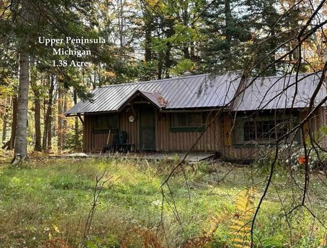 Michigan Cabin, Michigan Upper Peninsula, One Bedroom Cabin, Upper Peninsula Michigan, Cabins For Sale, Bedroom Cabin, Upper Peninsula, National Forest, Ottawa