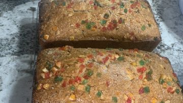 Coconut Sweet Bread - Trinidad Recipe - Food.com Coconut Sweet Bread, Candied Pineapple, Trinidad Recipes, Trini Food, Cherry Coconut, Candied Orange, Coconut Bread, Candied Orange Peel, Fruit Peel