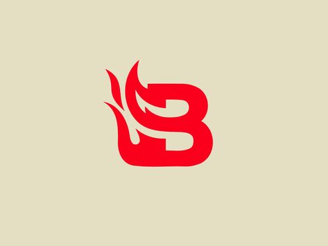 Letter B Logo / Red Logo / Energetic Logo / News Logo / TheBlaze... Flame Logo Design, Letter B Logo, Speed Logo, News Logo, Visuell Identitet, Flame Logo, Fire Logo, Examples Of Logos, Shade Of Red