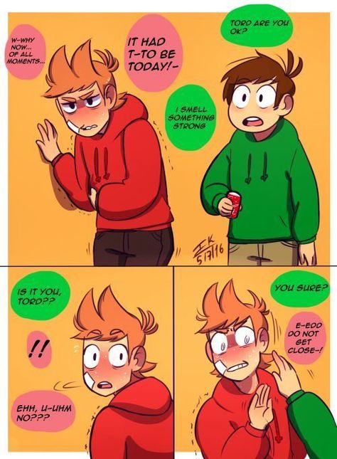 Eddsworld Comics Omega, Edd X Tord, Funny Happy Birthday Pictures, Eddsworld Ships, Tom Tord, Tom X Tord, Eddsworld Memes, Eddsworld Tord, Christmas Cards Kids