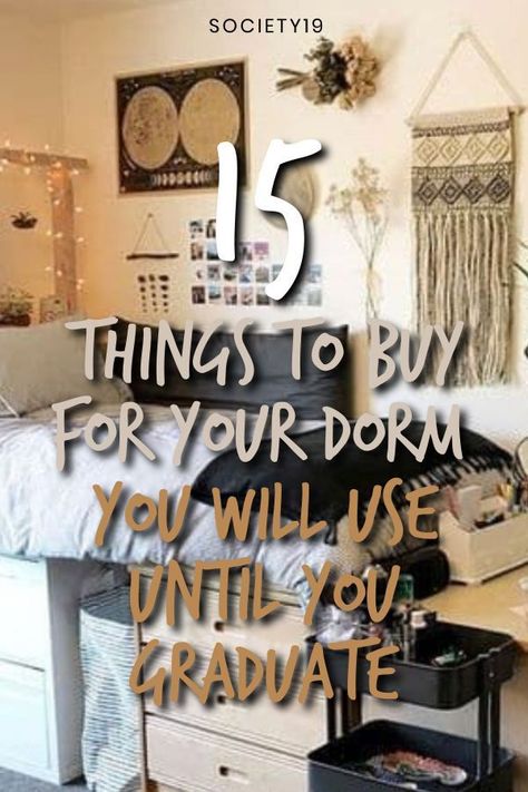 15 Things To Buy For Your Dorm You Will Use Until You Graduate Target Dorm Room, Rustic Dorm Room, College Kitchen Essentials, College Dorm Hacks, Dorm Room Supplies, Campus Dorm, Beautiful Dorm Room, Dorm Hacks, Rustic Room Decor