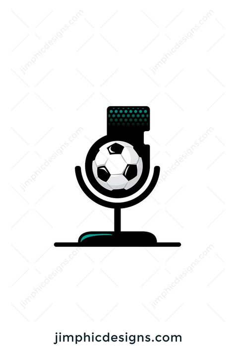 Big iconic sport whissle shaped as a podcast microphone with a ball inside. Football Podcast Logo Design, Sports Podcast Logo, Podcast, Peace Gesture, Vault Boy, Logo Design, Football, ? Logo, Design