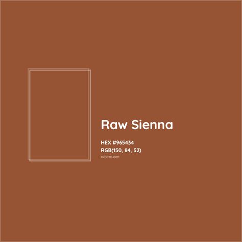 About Raw Sienna - Color meaning, codes, similar colors and paints Pantone Tcx, Sienna Color, Analogous Color Scheme, Rgb Color Codes, Raw Sienna, Colorful Website, Hexadecimal Color, Rgb Color Wheel, Monochromatic Color Palette