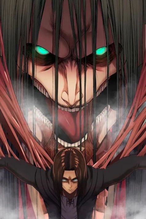 Eran Yeager Wallpapers, Eren Wallpaper Iphone, Eren Wallpaper, Eren Yeager Titan, Eren Titan, Attack On Titan Tattoo, Eren Aot, Live Backgrounds, Iron Man Wallpaper