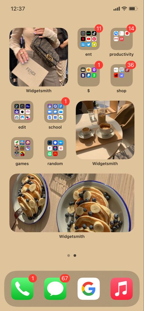 ios 14 home screen ideas Home Page Iphone Ideas, Set Up Iphone Home Screen, Organization Ideas For Phone, Apple Screen Ideas, Iphone Home Page Ideas, Phone Screen Layout Ideas, Phone Organization Home Screen Ideas, Phone Organization Home Screen Aesthetic, Iphone Screen Ideas