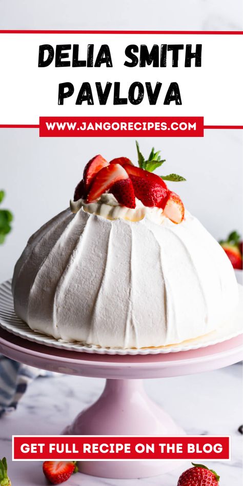 Dessert Names, Delia Smith, Pavlova Recipe, Anna Pavlova, Frozen Fruits, Sour Taste, Best Dessert Recipes, Pavlova, Yummy Food Dessert