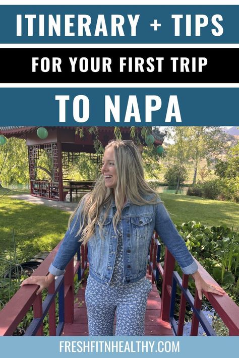 For our 5 year anniversary, my husband and I decided to explore NAPA VALLEY for the first time, and it was so incredible. Here is our itinerary + tips we would give anyone planning their first trip to Napa too, so take a look at it now! Napa Valley Weekend Trip, Napa Valley In January, Napa Trip Travel Guide, San Francisco And Napa Valley Trip, Weekend In Napa Valley, Wine Train Napa Valley, Things To Do In Napa California, Napa Valley Things To Do, Napa Valley Trip Itinerary