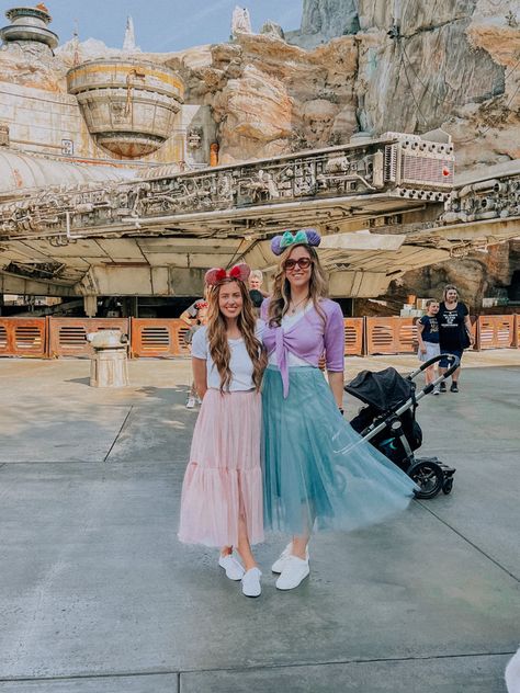 Disney day matching tulle skirts from Chicwish Follow my shop @gabievossler on the @shop.LTK app to shop this post and get my exclusive app-only content! #liketkit #LTKSeasonal #LTKstyletip #LTKtravel @shop.ltk https://liketk.it/3AF0u Disneyland Outfit Ideas, Outfit Ideas For Moms, Amusement Park Outfit, Theme Park Outfits, Disney World Outfits, Disneyland Outfits, Tulle Skirts, Outfit Inspo Summer, Disney Day