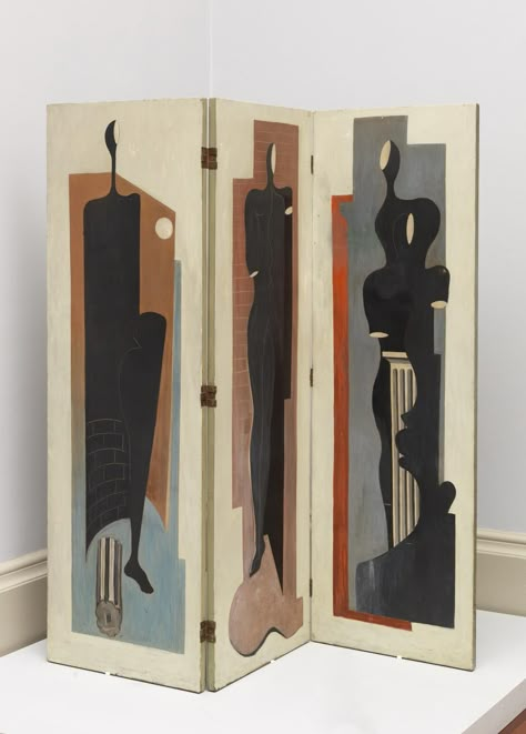 Painted Screen', Francis Bacon, c.1929 Room Deviders, Folding Screen Room Divider, Screen Painting, Francis Bacon, Room Screen, Decorative Screens, Folding Screen, Art Deco Furniture, Interior Deco