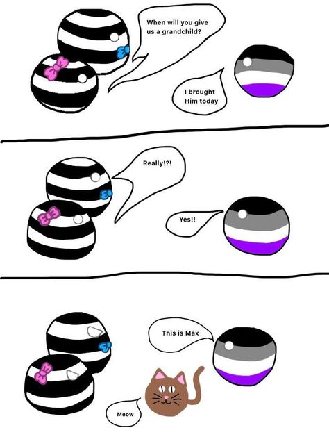 Pride Balls Comics, Lgbt Ball, Pride Balls, Animals And Their Habitats, Asexual Humor, Lgbtq Stuff, Lgbt Quotes, Pride Stuff, Lgbtq Quotes