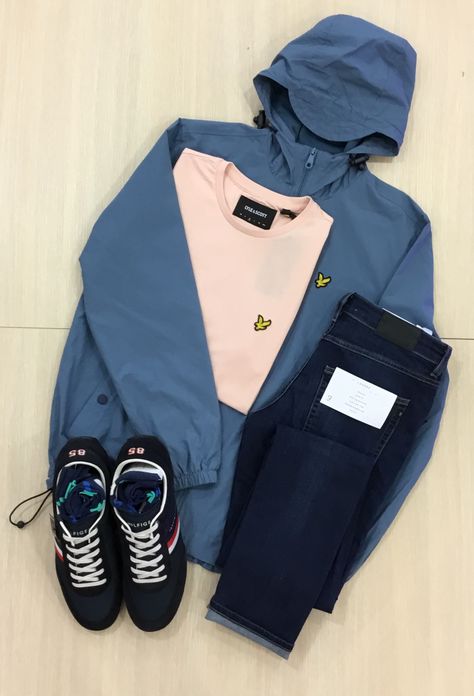 Jacket: Lyle & Scott T-Shirt: Lyle & Scott Jeans: Farah Vintage Shoes: Tommy Hilfiger Football Casual Clothing, Football Casuals, Hilfiger Shoes, Tommy Hilfiger Shoes, Shoes Outfit, Lyle Scott, Casual Clothing, Vintage Shoes, Nike Jacket