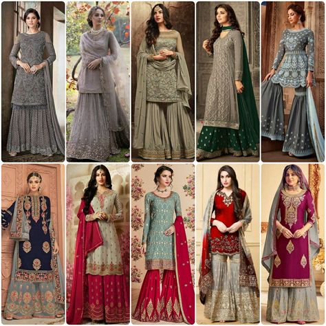 Grey sharara suit design | party wear latest sharara suit design 2023 | Grey sharara/gharara Dress Latest Garara Patern, Sharara Suit Designs Latest Party Wear, Grey Sharara Suit, Garara Suits Designs, Sharara Ideas, Grey Sharara, Sharara Suit Designs Latest, Sharara Suit Design, Pakistani Sharara Suit