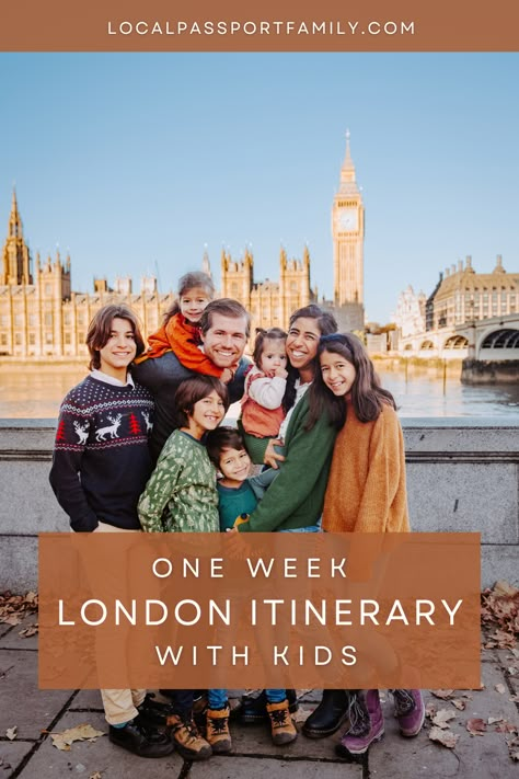 one week in london with kids Family Trip To London, London With Family, London Family Vacation, London With Toddler, London With Kids Itinerary, Things To Do In London With Kids, London Kids Activities, London Must See, Paris With Kids