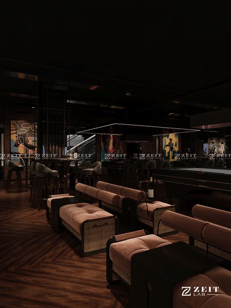 Billiard Design, Man Cave Home Bar, Sports Arena, Black Room, Lounge Design, Mens Club, Billiard Room, Club Design, Retail Design