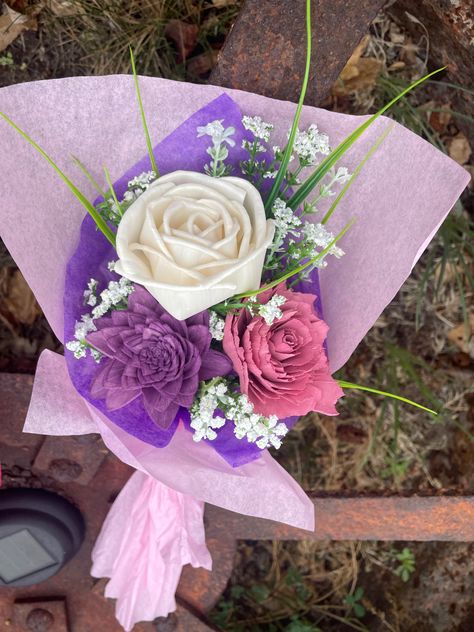 Dance Recital Bouquets, Recital Flower Bouquet Ideas, Dance Recital Flowers Bouquets, Flowers For Dance Recital, Dance Recital Bouquet Ideas, Dance Recital Flowers, Recital Gifts, Flower Shop Display, Purple Flower Arrangements