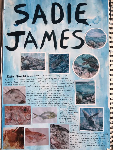 grade 9 gcse art sketchbook Nature Artists Gcse, Natural Forms Gcse, Collage Sketchbook, Gcse Sketchbook, Artist Research Page, Textiles Gcse, Gcse Textiles, Natural Form Art, Artist Study