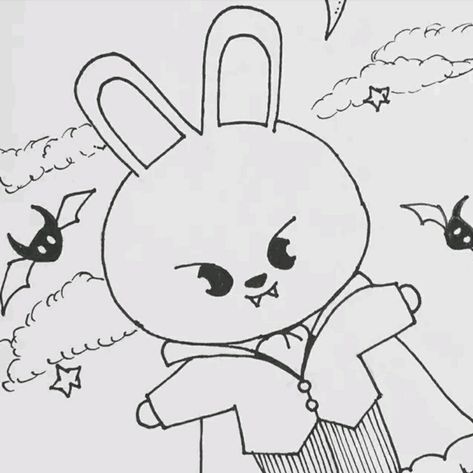 Skzoo Coloring Pages, Skz Coloring Pages, Stray Kids Coloring Page, Kpop Coloring Pages, Coloring Pages Anime Kawaii, Skz Diy, Y2k Coloring Pages, Coloring Pages Nature, Free Coloring Pages For Kids