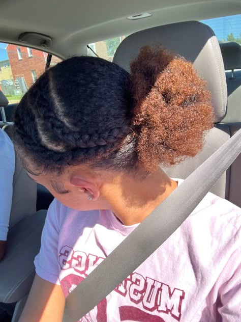 4c Bun, Girl Heaven, Natural Hair Bun Styles, Protective Hairstyles For Natural Hair, Quick Natural Hair Styles, Bun Styles, Type 4 Hair, Natural Hair Styles Easy, Coily Hair