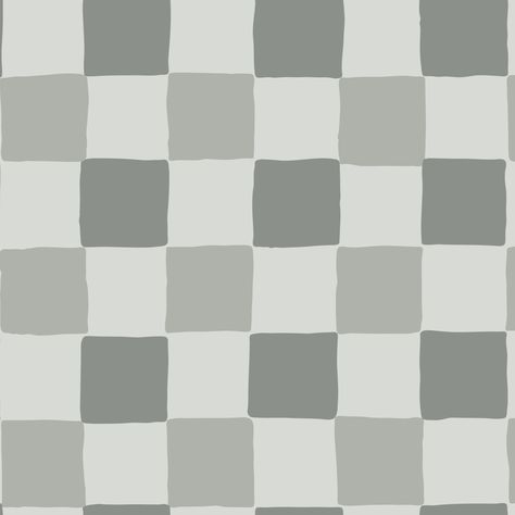 This Gender Neutral Nursery checkerboard pattern in a gray, green, & blue tones would be perfect for any newborn's nursery that would remain timeless for many years... . . . #SurfacePatternDesign #FabricDesign #WatercolorStripes #InteriorDesign #Spoonflower #Wallpaper,#checkered Wallpaper Checkered, Checkered Nursery, Newborn Nursery, Neutral Nursery, Gender Neutral Nursery, Checkerboard Pattern, Nursery Neutral, Blue Tones, Gray Green