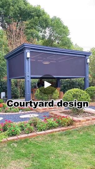 Pagola Ideas Design, Pagola Ideas, Courtyard Design, Architecture Exterior, Style Art, Grape Vines, Outdoor Patio, Gazebo, Pergola