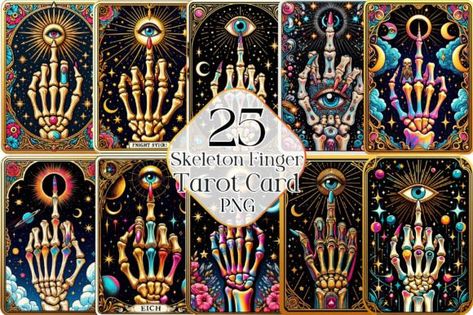 Print On Demand (POD) Graphics Skeleton Finger, Funny Tarot, Card Png, Skull Png, American Flag Background, Art Deco Patterns, Laser Cut Sign, Kawaii Doodles, Chinese Patterns