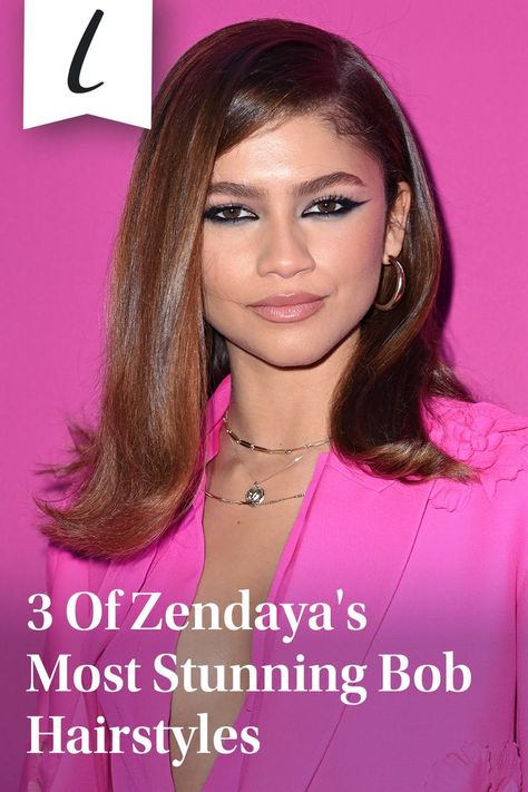 These three #bobhairstyles are the ones we find the most dazzling of #Zendaya's always-updating list of looks. Zendaya Hairstyles, Zendaya Hair, A Style, Bob Hairstyles, The List, Over The Years, Beauty Hacks, Hairstyles, Actresses