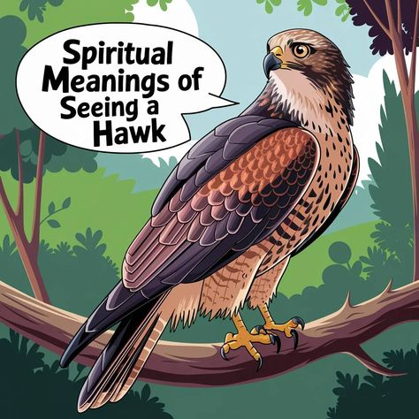 Spiritual Meanings of Seeing a Hawk: 12 Powerful Messages Hawk Symbolism, Powerful Messages, Dream Meanings, Mystical World, Spiritual Meaning, Hawks, Reiki, Meant To Be, Spirituality