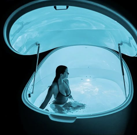 Hydro Bath Spa, Hydro Therapy Spa, Round Stage Design, Floating Tank, Sensory Deprivation Tank, Oxygen Chamber, Flotation Therapy, Round Stage, Float House