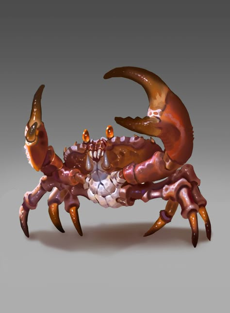 Dnd Giant Crab, Crab Dnd 5e, Giant Crab Fantasy Art, Giant Crab Art, Giant Crab Monster, Crab Fantasy Art, Crab Concept Art, Crab Monster, Giant Crab