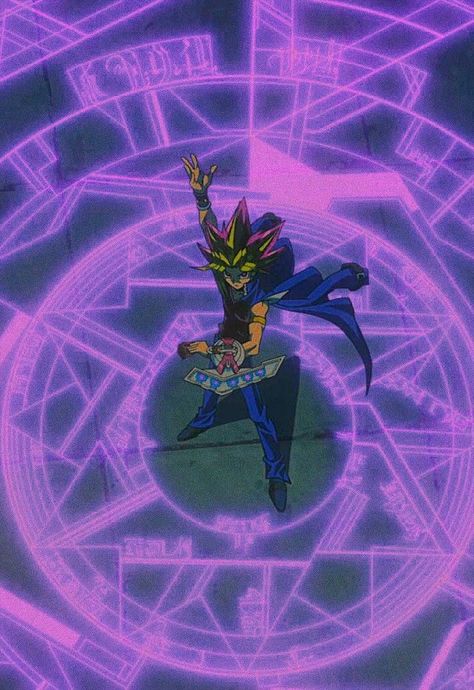 Retro Anime, Yu Gi Oh, See You, Tap, Purple, Anime