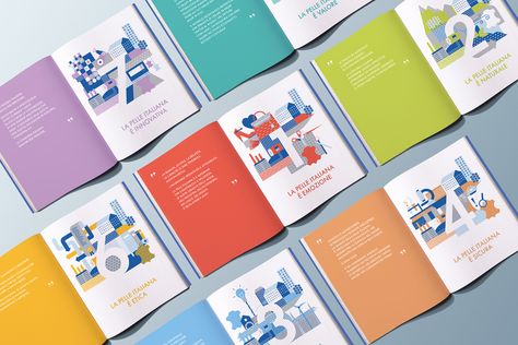 Unic sustainability report 2017 — 7 tales of the italian leather Infographic Graphic Design, Annual Report Layout, Booklet Layout, Sustainability Report, Illustration Infographic, Mises En Page Design Graphique, Digital Media Design, Annual Report Design, Graphic Design Infographic