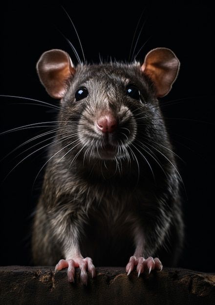 Rat Reference Photo, Rat Aesthetics Dark, Rat Photoshoot, Rat Picture, Rat Image, Rat Face, Small Rat, Ghost Character, Black Rat