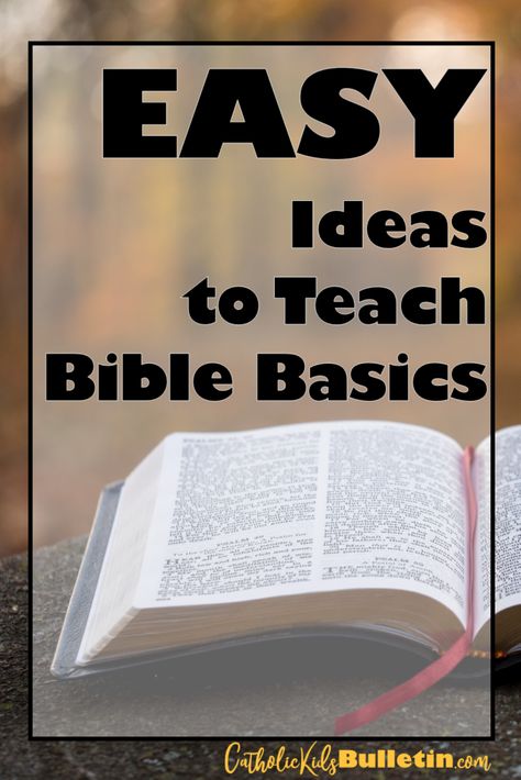 This packet of activities is perfect for lesson plans about Bible Basics....this could be a WHOLE WEEK of lessons to help your students get comfortable with the bible! It's ready to print and teach and can be used for multiple lessons throughout the year. Students will be reading the bible, learning about the format and structure of the bible, and practicing how to look up passages using the book, chapter, and verse. Bible Basics For Kids, Youth Group Lessons, Religion Activities, Bible Learning, About Bible, Bible Basics, Book Chapter, Reading The Bible, Catholic Education