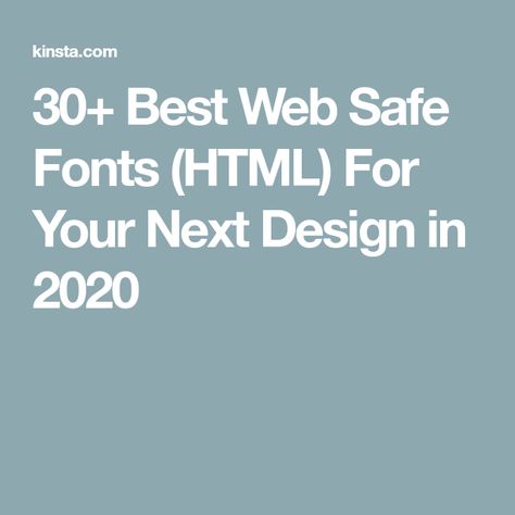 30+ Best Web Safe Fonts (HTML) For Your Next Design in 2020 Html Fonts, Tech Fonts Free, Recommended Fonts, Garamond Font, Old Fashioned Fonts, Helvetica Font, Font Examples, Helvetica Neue, Gothic Fonts