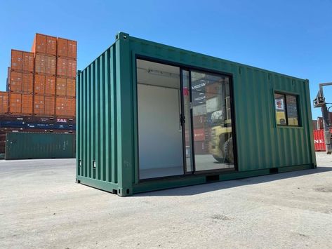 Container Home Office, She Shed Interior Ideas, She Shed Interior, Office Container, Buy Shipping Container, Shipping Container Office, Shipping Container Design, Shipping Containers For Sale, Container Conversions