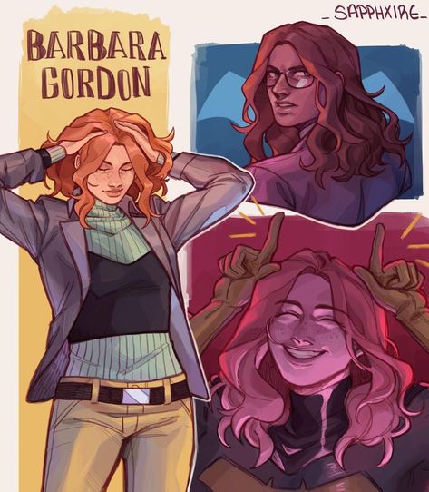 Barbra Gordon Fanart, Barbara Gordon Fanart, Batgirl Fanart, Nightwing And Batgirl, Dc Fanart, Hiro Big Hero 6, Batfamily Funny, Comic Book Art Style, Barbara Gordon