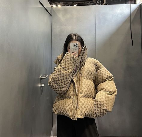 Gucci Puffer Jacket, Balenciaga Puffer Jacket, Gucci X Balenciaga, Balenciaga Jacket, Gucci Balenciaga, Nike Shoes Girls, Beautiful Wedding Dresses, Puffer Coat, Puffer Jacket