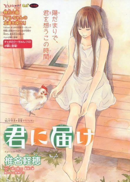 Kimi No Todoke Poster, Kimi Ni Todoke Official Art, Kimi No Todoke Wallpaper, Kimi Ni Todoke Poster, Kimi Ni Todoke Wallpapers, Poster Anime, Anime Printables, Anime Cover Photo, Girl Posters