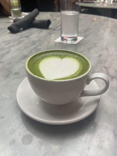 Matcha Latte Aesthetic, Hot Matcha, Latte Aesthetic, Matcha Lover, Matcha Latte Recipe, Green Tea Latte, Water Source, Green Tea Powder, Latte Recipe