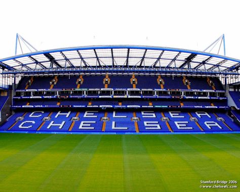 Stamford Bridge football stadium wallpaper | HD Wallpapers, HD Images, Art Photos. English Football Stadiums, Stanford Bridge, Football Stadium Wallpaper, Chelsea Stadium, Chelsea Fc Stamford Bridge, Stadium Wallpaper, Bridge Wallpaper, Football Ticket, Soccer Stadium