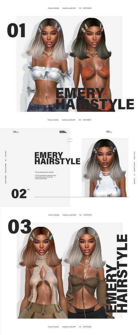 SIMS 4 Cc Hair Patreon, Ts4 Cc Hair, Free Sims 4, Download Hair, Sims 4 Gameplay, Lil Uzi Vert, Sims Mods, Ts4 Cc, 3 In One