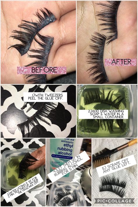 How to clean false lashes!! Cleaning False Lashes, How To Reuse False Lashes, How To Clean Eyelashes False Lashes, How To Wash False Lashes, Clean Eyelashes False Lashes, How To Clean Lashes Fake Eyelashes, How To Clean Your Eyelashes, How To Clean False Lashes, How To Clean Your Lashes